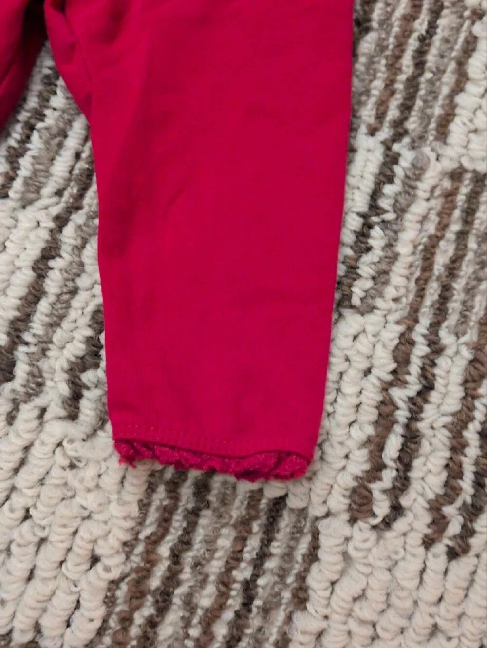 Baby Gap Blk Bodysuit & Top with Red/Purple/Green Embroidery.  Matching Red Pant
